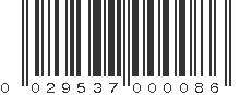 UPC 029537000086