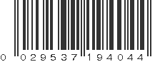 UPC 029537194044