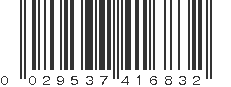 UPC 029537416832