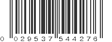 UPC 029537544276