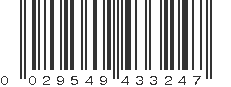 UPC 029549433247