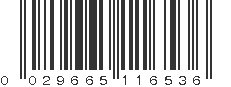 UPC 029665116536