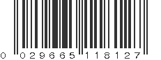 UPC 029665118127