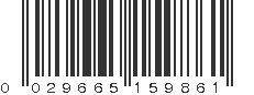 UPC 029665159861