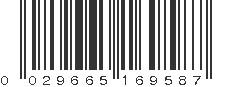 UPC 029665169587