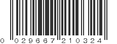 UPC 029667210324