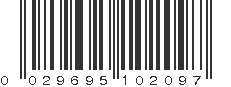 UPC 029695102097