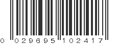 UPC 029695102417