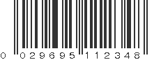 UPC 029695112348