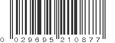 UPC 029695210877