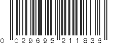 UPC 029695211836