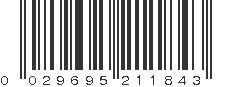 UPC 029695211843