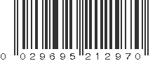 UPC 029695212970