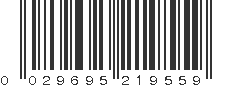 UPC 029695219559