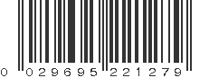 UPC 029695221279