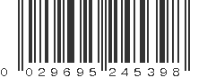 UPC 029695245398