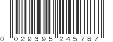 UPC 029695245787