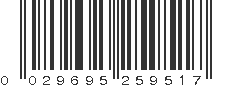 UPC 029695259517