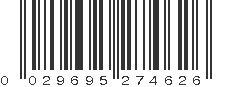 UPC 029695274626