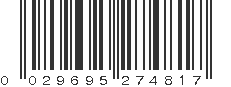 UPC 029695274817