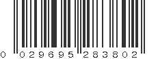 UPC 029695283802