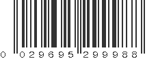 UPC 029695299988