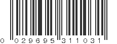 UPC 029695311031