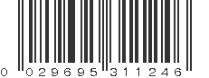 UPC 029695311246