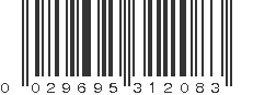 UPC 029695312083