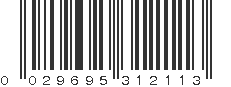 UPC 029695312113