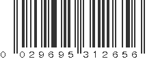 UPC 029695312656