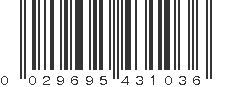 UPC 029695431036