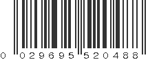 UPC 029695520488