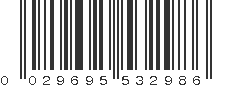 UPC 029695532986