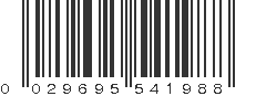 UPC 029695541988