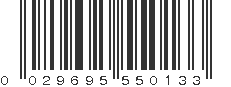 UPC 029695550133