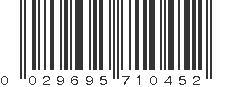 UPC 029695710452