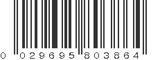 UPC 029695803864