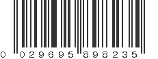 UPC 029695898235