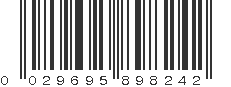 UPC 029695898242