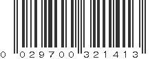 UPC 029700321413