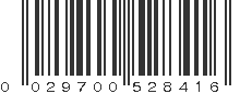 UPC 029700528416