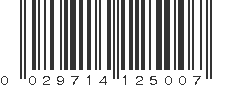 UPC 029714125007