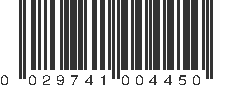 UPC 029741004450