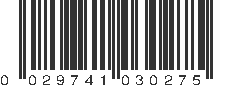 UPC 029741030275