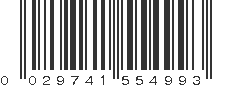 UPC 029741554993