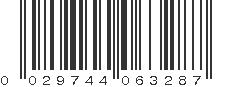 UPC 029744063287