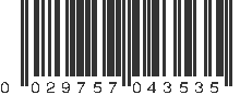 UPC 029757043535