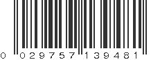 UPC 029757139481