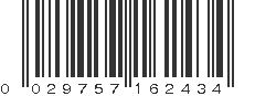 UPC 029757162434